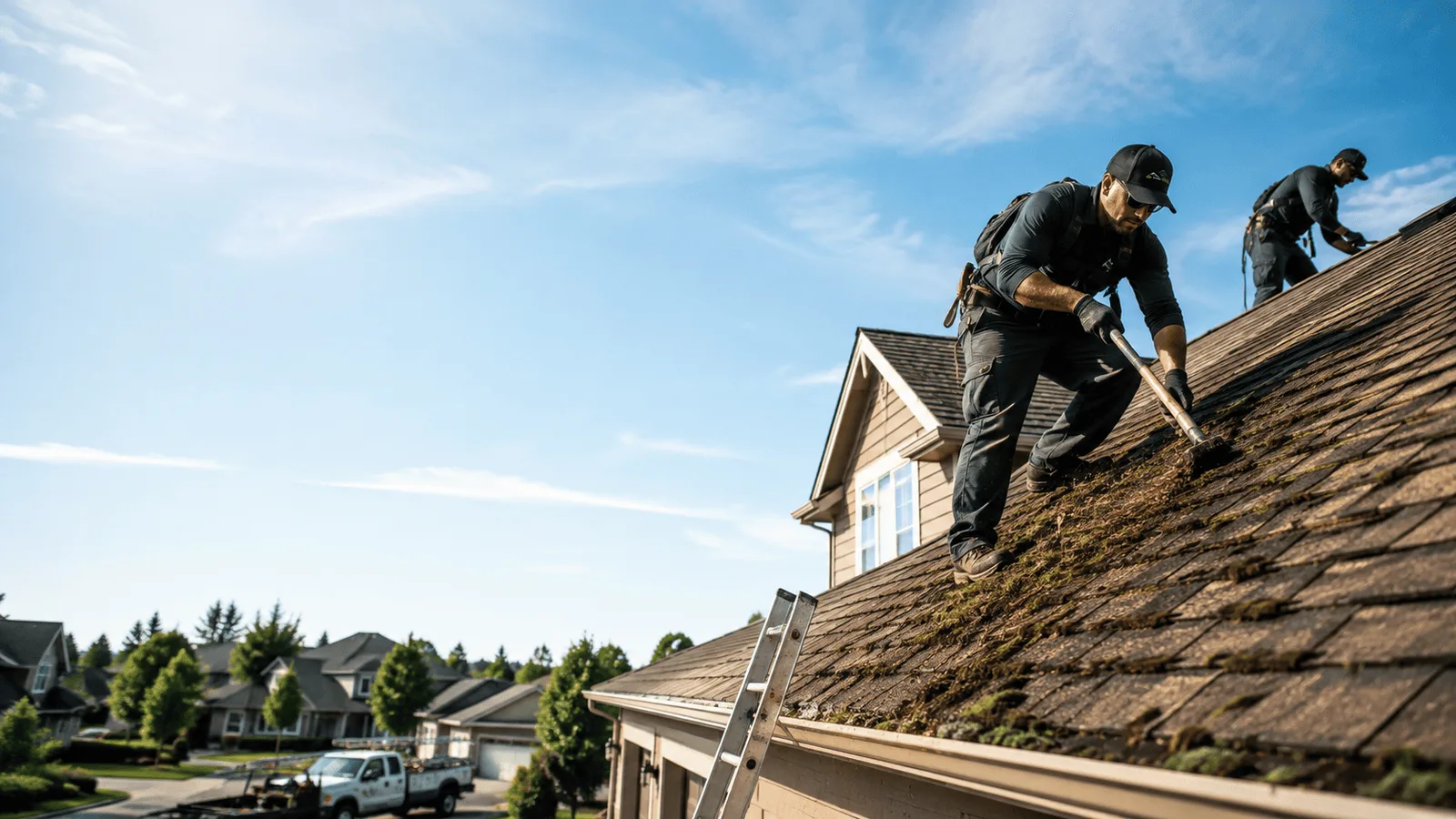 Roof Moss Removal in Bunker, MO near me